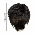 thumbnail image 3 of Black Wigs for Women Hair Wigs Women's Short Curly Hair African Fashion African Black Wig Head Cover for Black Women Short Wigs No Lace Front Natural Color Lace Front Wigs Human Hair, 3 of 6