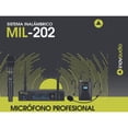 thumbnail image 3 of Micrófono Inovaudio MIL-202 Inalámbrico de diadema y mano, 3 of 3