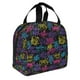 thumbnail image 2 of Easygdp Graffiti Art Bolsa Térmica Premium - Tela Oxford Impermeable, Gran Capacidad, Bolsillo Frontal, Unisex para Trabajo, Escuela, Actividades al Aire Libre y Picnics, 2 of 8