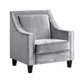 thumbnail image 2 of Chic Home Kameron Accent Club Chair Velvet Upholstered, 2 of 5