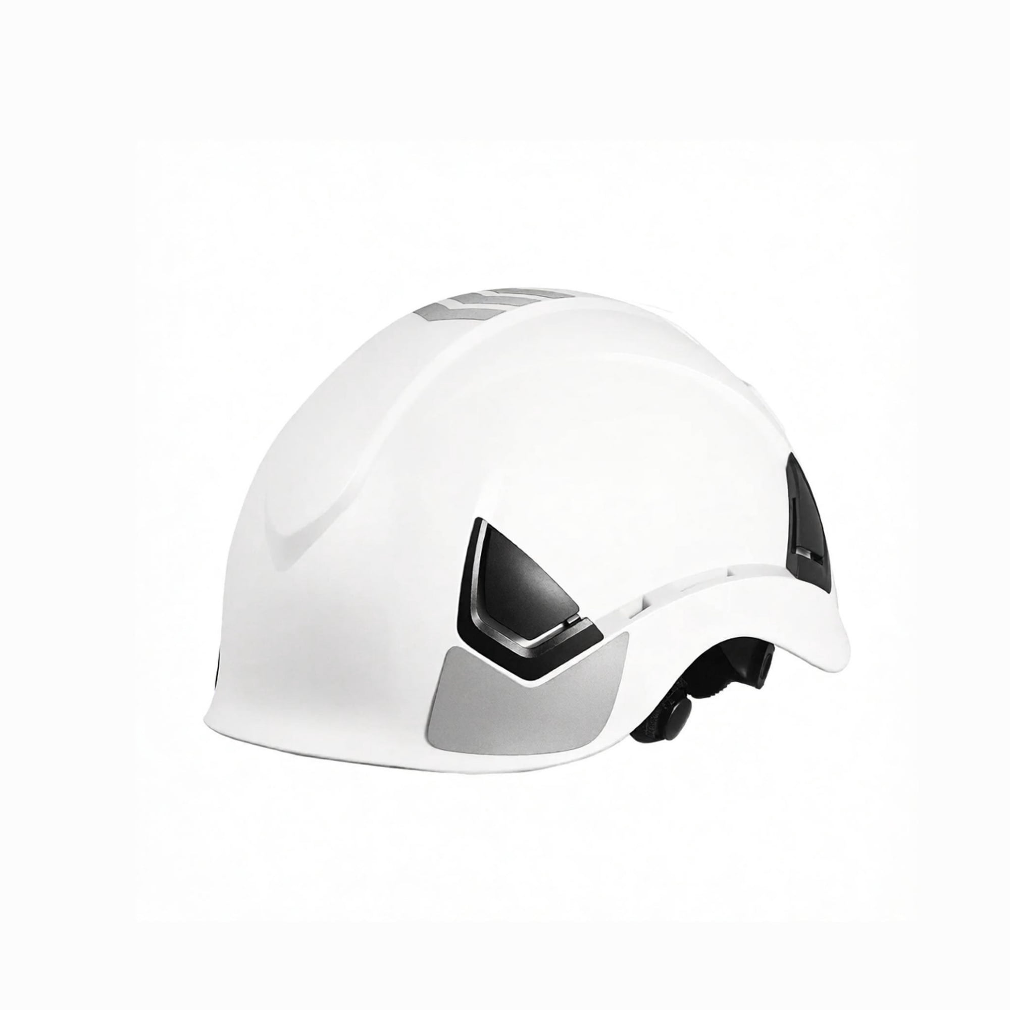 Adjustable Vented Safety Helmet, 6-Point Ratchet Suspension Hardhat for Industrial Construction Work