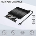 thumbnail image 2 of Lecteur Cd Dvd Externe, usb 3.0 & Type C, 2 of 4