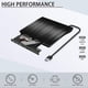 thumbnail image 2 of Unidad externa de CD y DVD, reproductor de CD y DVD externo USB 3.0 y tipo C, 2 of 4