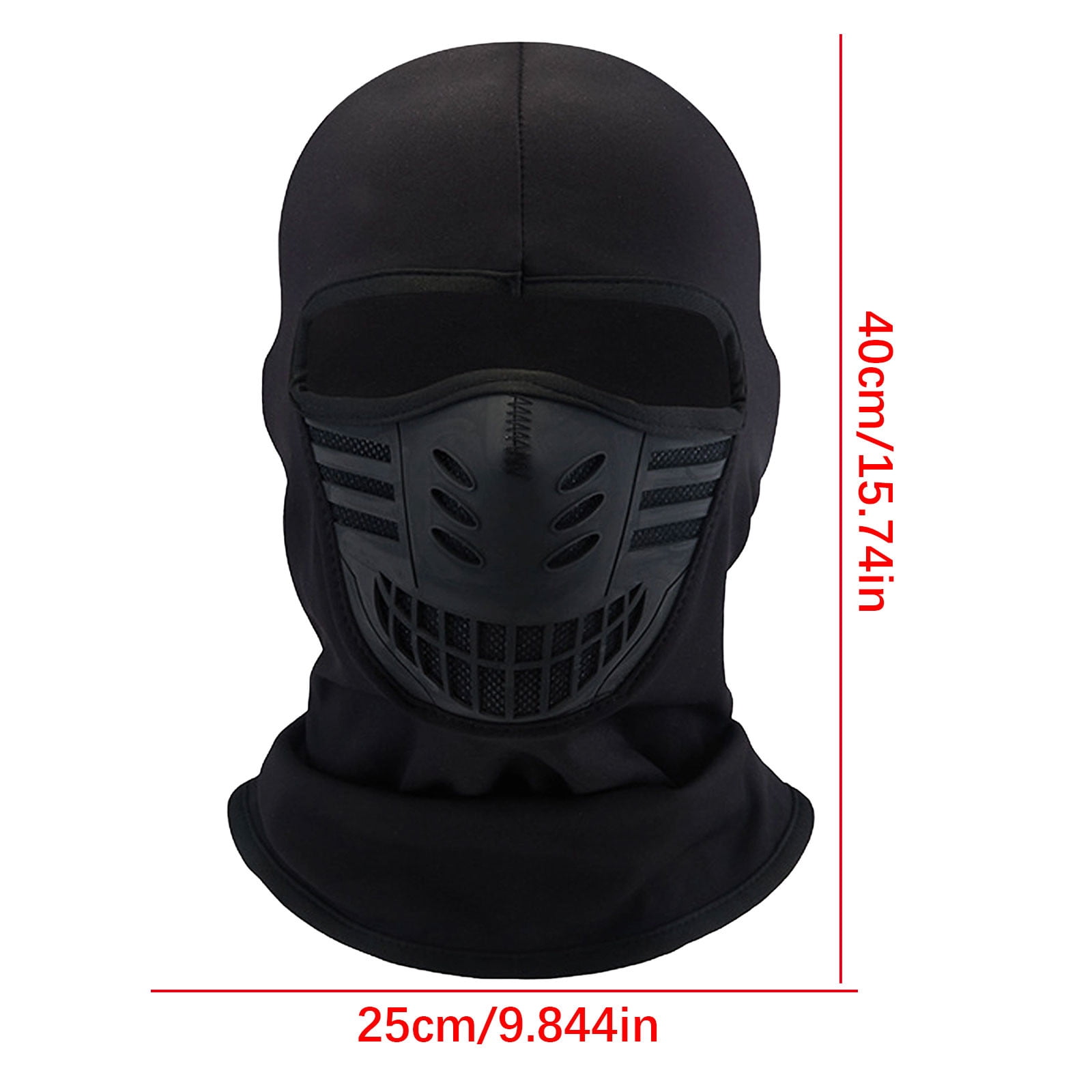 cpengpj Winter Balaclava Face Mask Windproof Breathable 5-in-1 Unisex Hood for Motorcycle Ski Cycling Outdoor