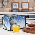 thumbnail image 6 of Haiem Christmas Snowman In The Snow Print Toaster Covers 2 Slice Wide Slot,Bread Dust Cover & Fingerprint Protection,Bread Machine Cover,Appliance Covers, 6 of 7