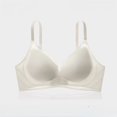 thumbnail image 4 of WCJM White Women's Ice Sports Thin Breathable Underwear Jelly Glue Back Women's Underwire Bra, 4 of 6