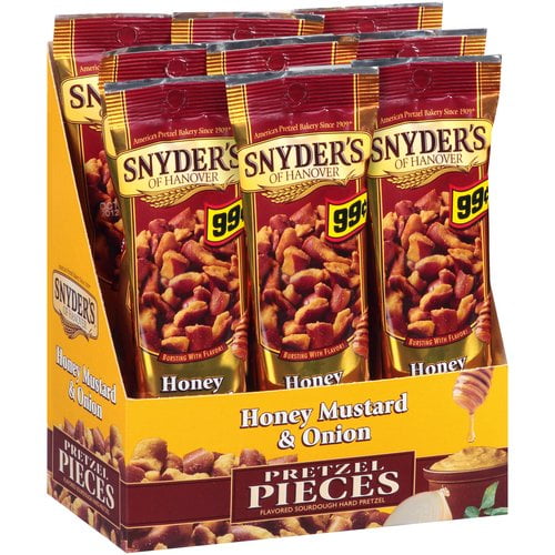 Snyder's of Hanover Honey Mustard & Onion Pretzel Pieces, 2.25 Oz.