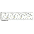thumbnail image 2 of Ambesonne Spaceship Fabric by the Yard Upholstery, Cosmos Themed Doodle, 2 Yards, Pale Blue Grey Black, 2 of 4