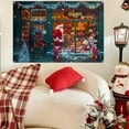thumbnail image 2 of Christmas Wall Tapestry for Festive Room Decoration, 59x35 Inch Polyester Hanging for Home and Holiday Season Accent, 2 of 7