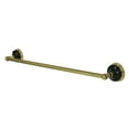 thumbnail image 3 of Kingston Brass BA9111C 24 in. Water Onyx Towel Bar, Polished Chrome, 3 of 5
