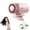 Pink, variant on 360° Rotating Semi-Cooling Clip Fan, 2026 Car Clip On Air Conditioner Fan With Led Display, 199 Speeds Auto Wide Clamp Cooler Fans, Rechargeable Portable Mini Cooling System For Auto Vehicle
