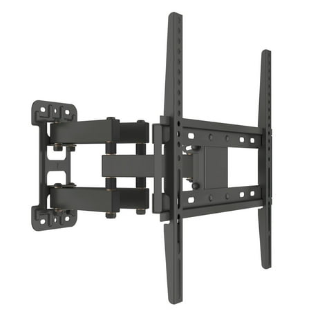 Husky Mounts Full Motion TV Wall Mount for Most 32 39 40 42 46 47 50 52 55 Inch LED LCD Flat screen With 16 x16 inch or less mounting pattern Tilt Swivel Articulating TV (Best 52 Inch Tv)