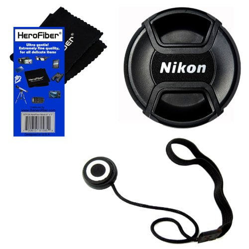 Nikon Lc 58 Snap On Front Lens Cap For 35mm F 1 8g 50mm F 1 4g 50mm F 1 8g 55 300mm Lenses Universal Lens Cap Keeper W Herofiber Ultra Gentle Cleaning Cloth Walmart Com Walmart Com