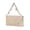 A, variant on Woven Shoulder Bag Spacious Cotton Linen Handbag With Removable Strap Flexible Neutral Colored Carryall for Women