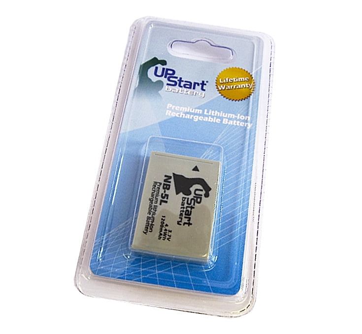2x pack canon powershot sx230 hs battery replacement for canon nb 5l digital camera battery 1200mah 3 7v lithium ion