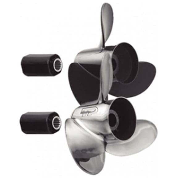 21431511 13.75 x 15 in. Right Hand 3 Blade Aluminum Propellers with 4.25 in. Gearcase