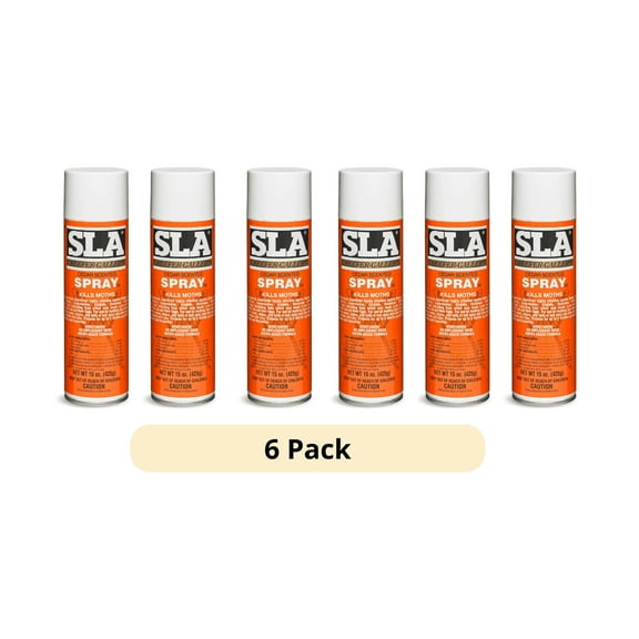 Reefer-Galler SLA Cedar Scented Spray, Moth Repellent Spray, 15 oz, Pack of 6