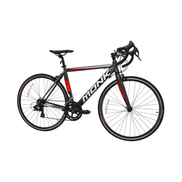 Bicicleta De Ruta Monk Gravel Rodada 700 Rojo