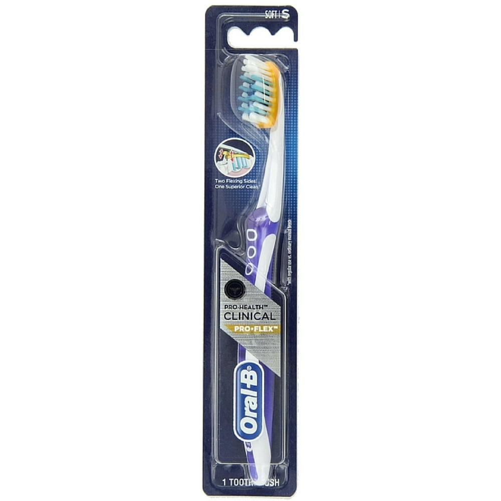 6 Pack OralB ProHealth Clinical ProFlex Soft Toothbrush 1 ea