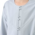 thumbnail image 4 of Arabic Thobe Long Sleeve Kaftan Robe - Embroidered National for Teenage Boys Children's Wear, 4 of 6