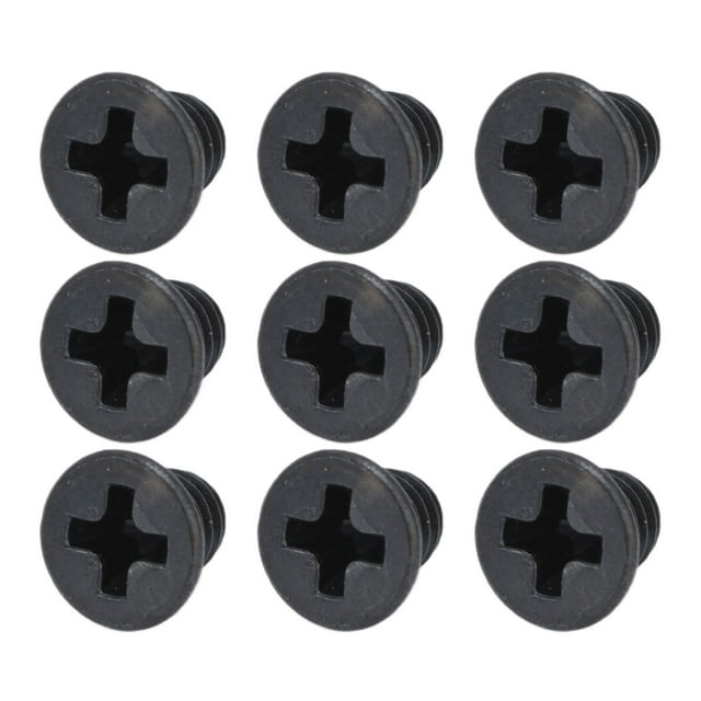 Tornillos avellanados, 50 piezas Tornillos avellanados en cruz Kit de tornillos en cruz Kit surtido de tornillos avellanados Rendimiento impulsado
