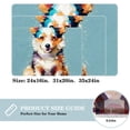 thumbnail image 2 of Dog Polyester Indoor Mat Office Floor Mat Non-Slip Machine Washable, 2 of 6