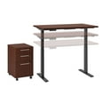 thumbnail image 1 of Bush Business Furniture Move 60 Series 48"W Adjustable Standing Desk Harvest Cherry M6S001CS, 1 of 8