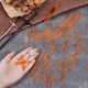 thumbnail image 3 of Juego de 14 piezas: Plantilla de zona de despliegue, regla acrílica naranja, marcador de objetivos, herramienta de medición, accesorio para juegos., 3 of 5