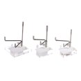 thumbnail image 5 of Creative Metal Desktop Gemstones Minerals Holder Home Decoration Agate Stones Display Stand Relics Rocks Support S SQUARE, 5 of 8