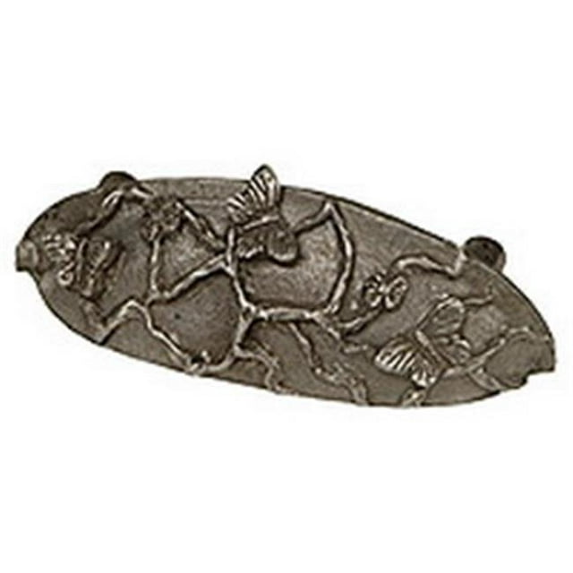 Premier Hardware Designs PHDC-14-PN 3 Inch Center-To-Center Butterfly Cup Cabinet Pull, Polished Nickel