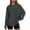 Dark Gray 1, variant on Besolor Womens Oversized Long Sleeve T-Shirts Casual Loose Crewneck Basic Tee Tops Solid Color Blouse Fall Clothes