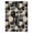 Black, variant on HIWEAVER Blue 2' x 6' Easy Jute Runner for Kitchen Non Slip Arch Striped Indoor Throw Carpet Non Shedding Modern Geometric Mat for Hallway Outdoor Patio Rug