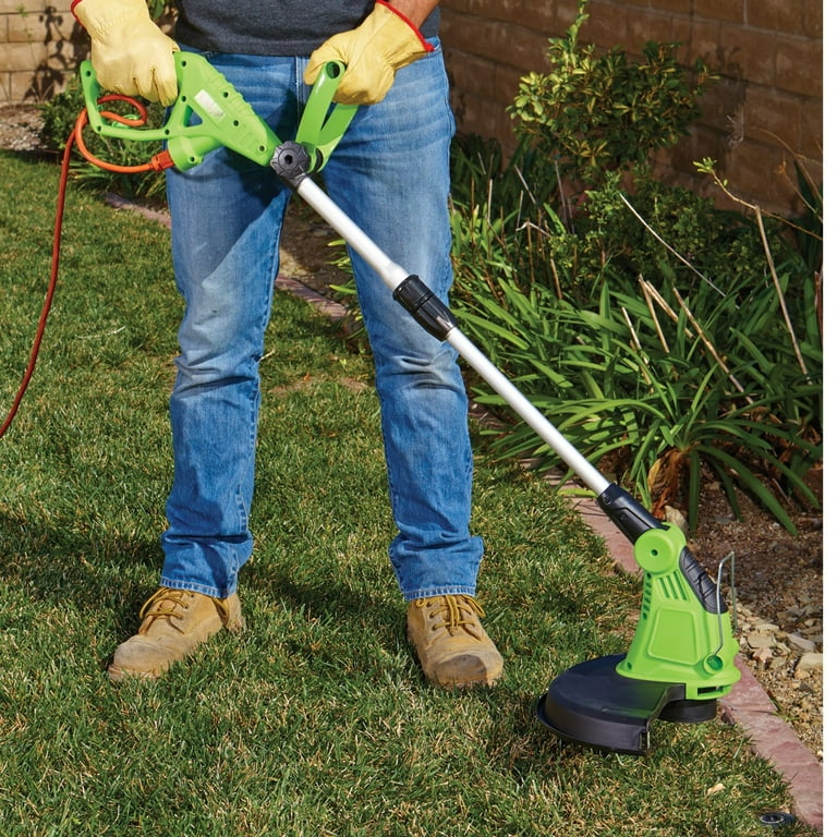 Portland Electric Dual String Trimmer Cutter Head 13 in. Comfort Grip 120V 62567