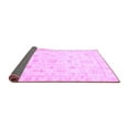 thumbnail image 2 of Ahgly Company Indoor Square Oriental Purple Traditional Area Rugs, 4' Square, 2 of 4