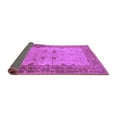 thumbnail image 2 of Ahgly Company Indoor Round Oriental Purple Traditional Area Rugs, 7' Round, 2 of 4