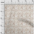 thumbnail image 2 of oneOone Velvet Light Brown Fabric Flower Craft Projects Decor Fabric Printed By The Yard 58 Inch Wide, 2 of 4