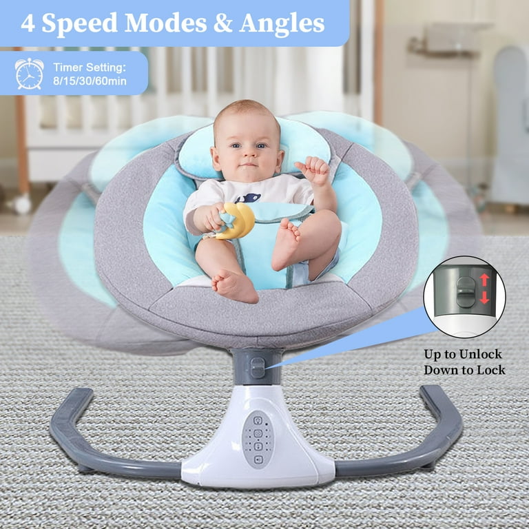 Portable electric baby swing deals