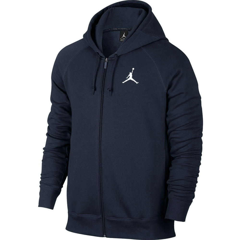 jordan flight fleece hoodie blue