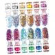 thumbnail image 5 of Arte holográfico para uñas Salvador 12 colores confeti manualidades de maquillaje DIY copos brillantes, 5 of 10