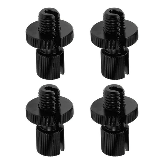 Unique Bargains 4 Pcs M10 Motorcycle Clutch Brake Cable Adjuster Screw Aluminum Alloy Brake Clutch Line Adjusting Bolt for Motorbike Scooter Dirt Bike Black