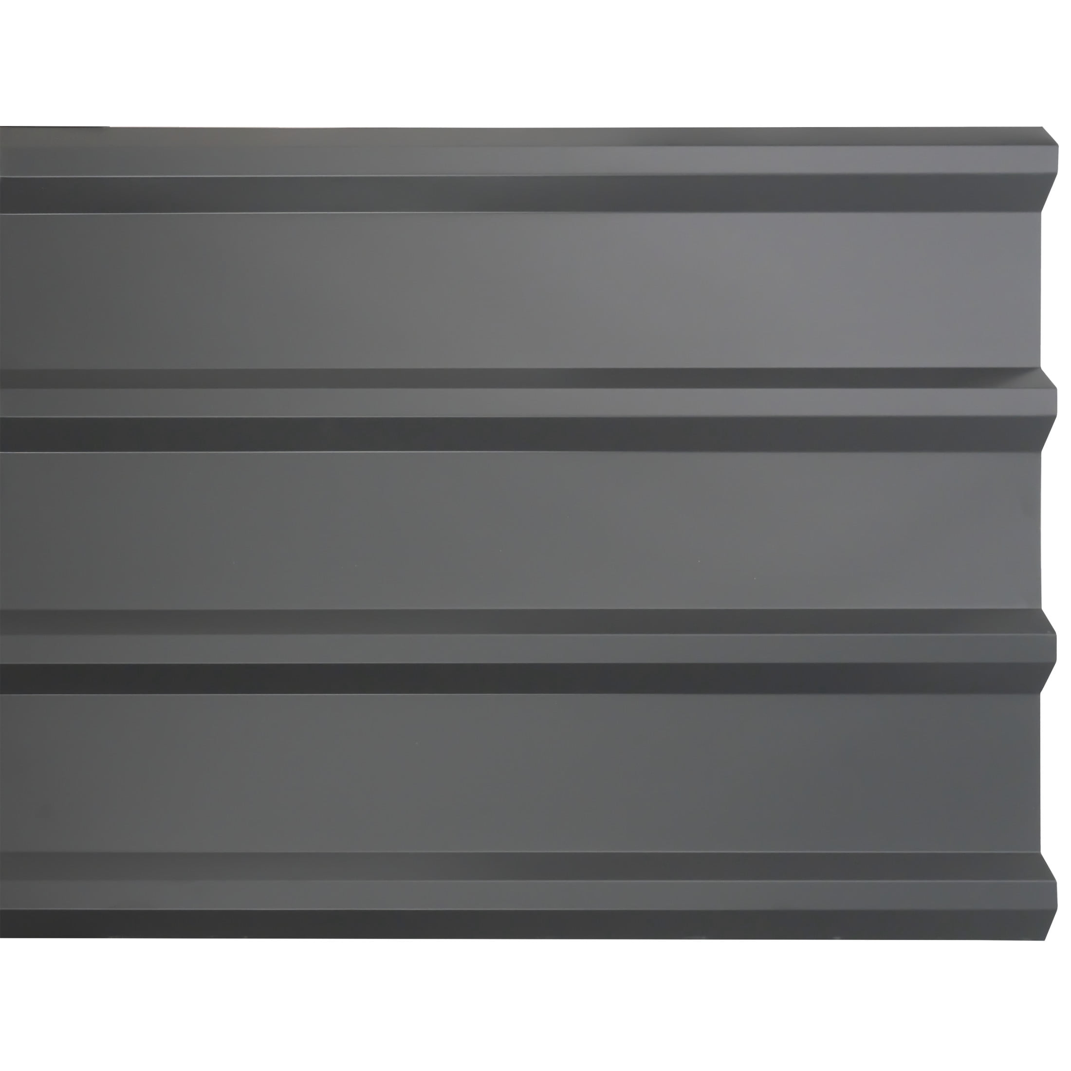 Arrow 2 x 4 ft Charcoal Steel Roof Panels For Diy Shed, Etc Projects Pack Size 8
