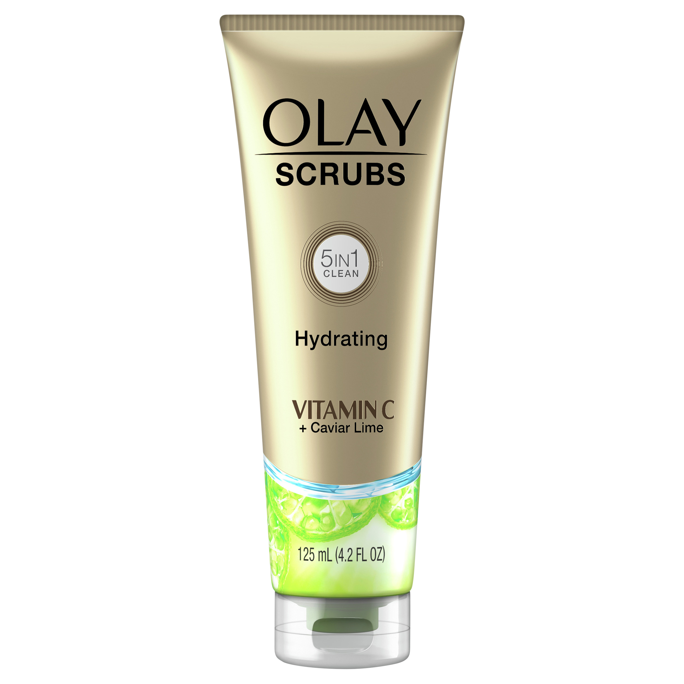 Olay Scrubs 5-in-1 Clean Hydrating Vitamin C and Caviar Lime 4.2 fl oz - image 3 of 3