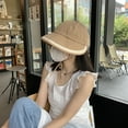 thumbnail image 5 of 56-58cm hat circumference, fisherman hat female summer outdoor anti-ultraviolet sun hat, big-brimmed sun hatKhaki, 5 of 5