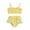 Z01-Yellow, variant on Girls Swimsuit Two-Piece Tropical Print Swimwear Quick Dry Comfortable Fit Surfing Swimsuit Cute Girls' Cute Swimsuit