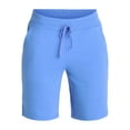 thumbnail image 4 of Athletic Works Women's and Women's Plus French Terry Bermuda Shorts, Sizes XS-4X, 4 of 4