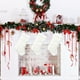thumbnail image 5 of Calcetines Largos de Peluche Navideños Decorativos | Bolsas de Regalo | Porta Caramelos Navideños Blancos y Rosados | Adornos Navideños de Poliéster Suave | Medias Festivas para Regalos y Dulces, 5 of 6