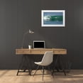 thumbnail image 4 of Lee Peterson 18x13 White Modern Wood Framed Wall Art Titled - Surfing VIII, 4 of 5
