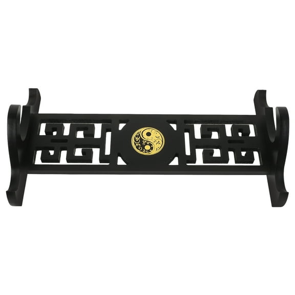 BiJun Zwaardstandaard, Katana Houder, Samurai Displaystandaard Standaard Zwaardhouder Standrek Display Wandbevestigingshaak Voor Wakizashi Tanto 664523067