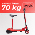thumbnail image 3 of Scooter Patín Eléctrico Infantil AEIOU Eco-Forte 120w 12km/h Rojo, 3 of 6