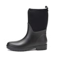 thumbnail image 2 of DKSUKO Women's Muck Warm Snow Boots Waterproof High Performance Winter Rubber Rain Boots for Women (6 B(M) US, Black Short), 2 of 6
